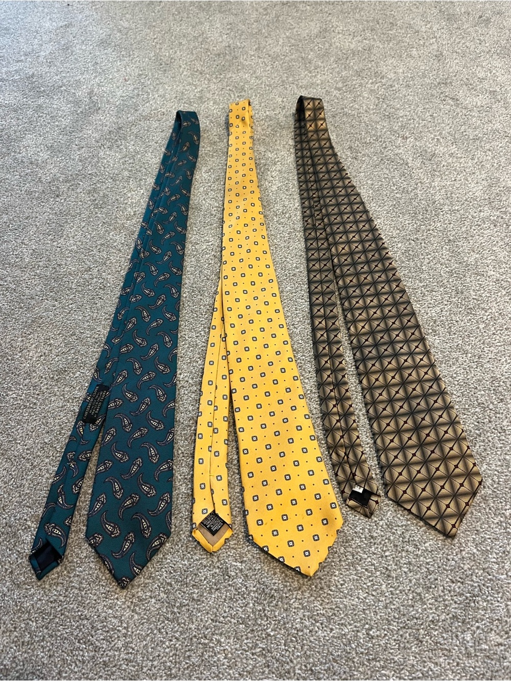 Men's Tie Lot silk Ferrell Reed Frangi Louis Roth
